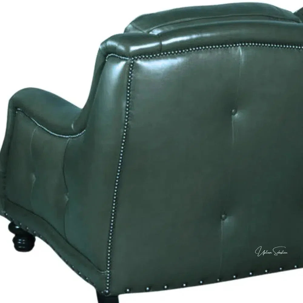 Goldberg 3 Seater Leather Couch Benchmade the USA - LOOMLAN - Uptown Sebastian - Sofas & Loveseats