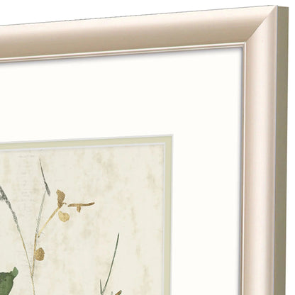 Golden Branches Framed Wall Art 2PC