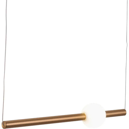 Golden Pendant Adeo Ceiling Lamp Brass - LOOMLAN - Zuo Modern - Pendants