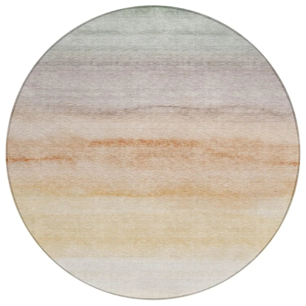 Goldira Orange Washable Indoor - Outdoor Rug - LOOMLAN - LOOMLAN Rugs - Outdoor Rugs