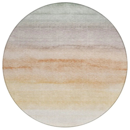 Goldira Orange Washable Indoor - Outdoor Rug - LOOMLAN - LOOMLAN Rugs - Outdoor Rugs