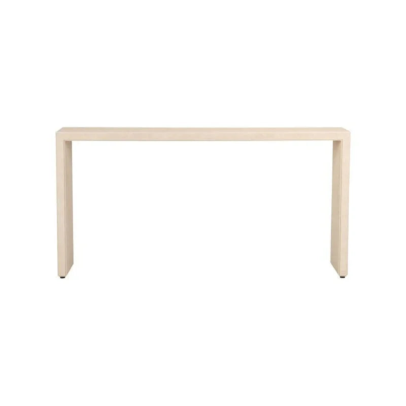 Goldsborough Shagreen Wrapped Rectangular Console Table - LOOMLAN - Chelsea House - Console Tables