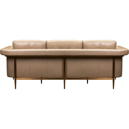 Goldwyn Luxurious Design Leather Sofa - LOOMLAN - Olivia + Quinn - Sofas & Loveseats