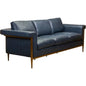 Goldwyn Luxurious Design Leather Sofa - LOOMLAN - Olivia + Quinn - Sofas & Loveseats