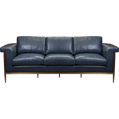 Goldwyn Luxurious Design Leather Sofa - LOOMLAN - Olivia + Quinn - Sofas & Loveseats