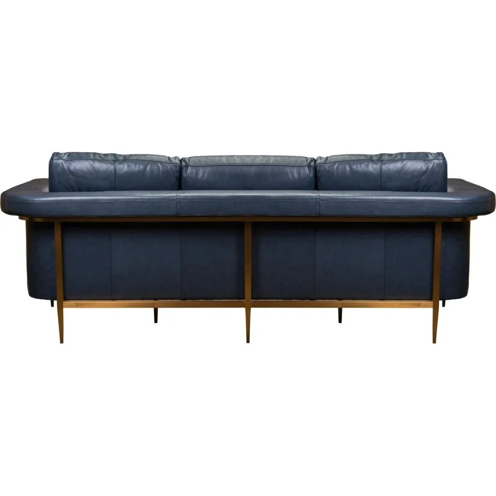 Goldwyn Luxurious Design Leather Sofa - LOOMLAN - Olivia + Quinn - Sofas & Loveseats