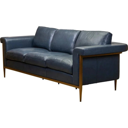 Goldwyn Luxurious Design Leather Sofa - LOOMLAN - Olivia + Quinn - Sofas & Loveseats