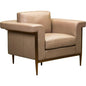 Goldwyn Luxurious Leather Comfort Chair - LOOMLAN - Olivia + Quinn - Club Chairs