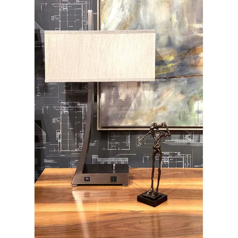 Golfer Bronze Finish Sculpture - LOOMLAN - Wildwood - Statues & Sculptures