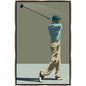 Golfer Hand Crafted Canvas Art