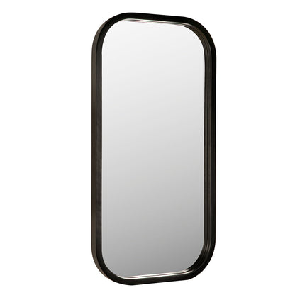 Gorky Black Iron Frame Wall Mirror