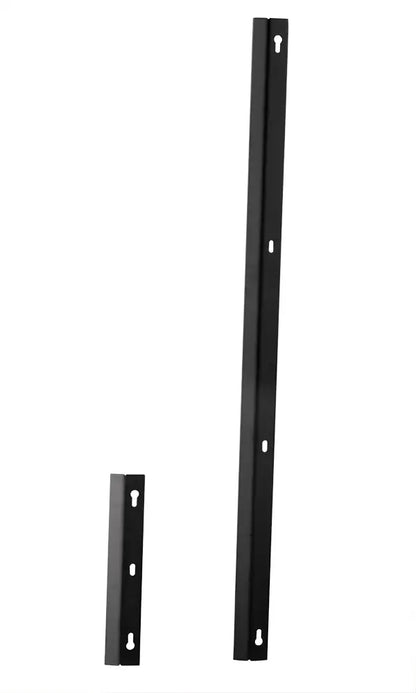 Gorky Black Iron Frame Wall Mirror