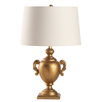 Gosford Wooden Gold Table Lamp