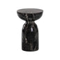 Goya Concrete Outdoor Round End Table - LOOMLAN - SUNPAN - Outdoor Side Tables