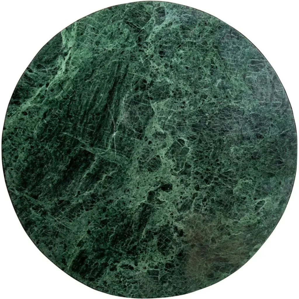 Grace Marble Round Accent Table - LOOMLAN - Moe's Home - Side Tables