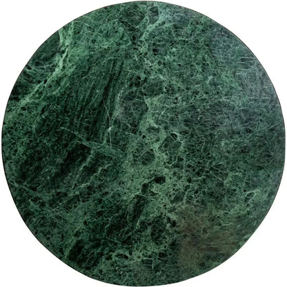 Grace Marble Round Accent Table - LOOMLAN - Moe's Home - Side Tables