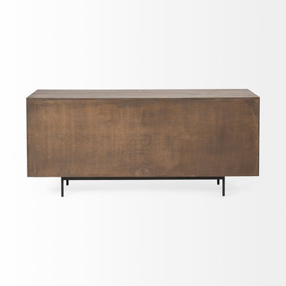 Grace Six Drawers Wood Sideboard