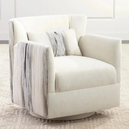 Grace Swivel Club Chair - LOOMLAN - Peninsula Home - Club Chairs