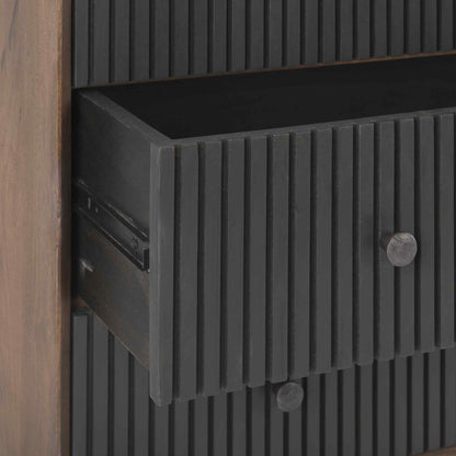 Grace Three Drawers Wooden Accent Cabinet