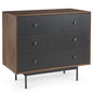 Grace Three Drawers Wooden Accent Cabinet