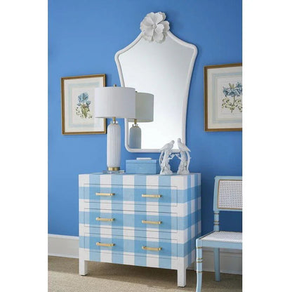 Gracious Raffia Wrapped Three Drawer Chest - LOOMLAN - Chelsea House - Chests