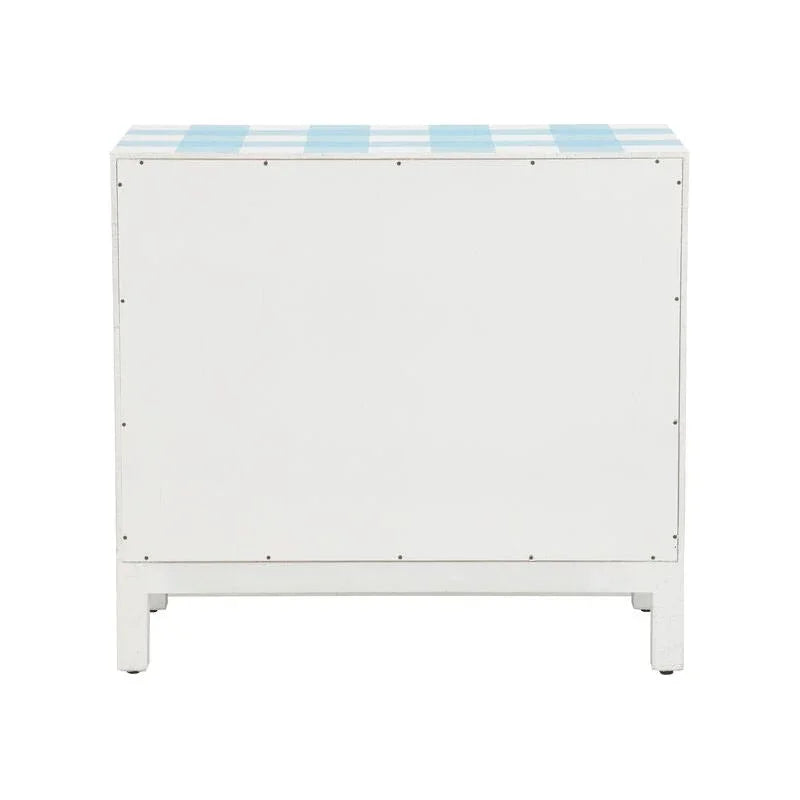 Gracious Raffia Wrapped Three Drawer Chest - LOOMLAN - Chelsea House - Chests