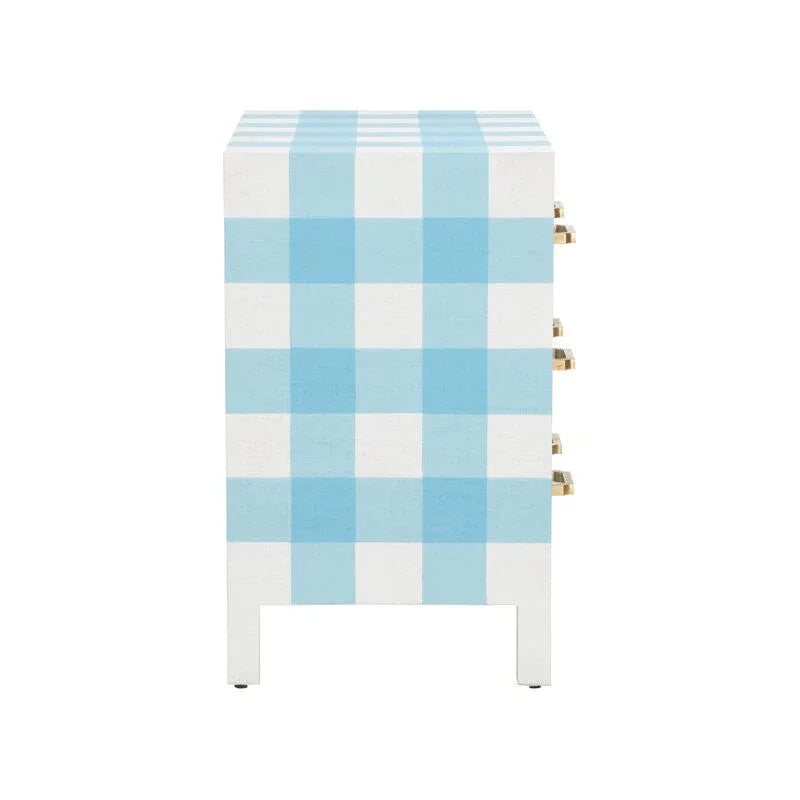 Gracious Raffia Wrapped Three Drawer Chest - LOOMLAN - Chelsea House - Chests