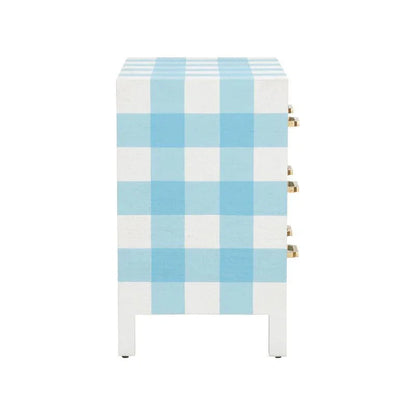 Gracious Raffia Wrapped Three Drawer Chest - LOOMLAN - Chelsea House - Chests