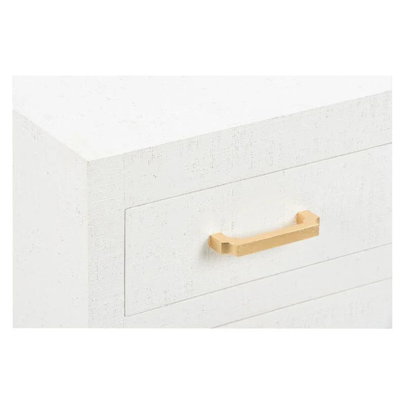 Gracious Raffia Wrapped Three Drawer Chest - LOOMLAN - Chelsea House - Chests