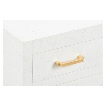 Gracious Raffia Wrapped Three Drawer Chest - LOOMLAN - Chelsea House - Chests