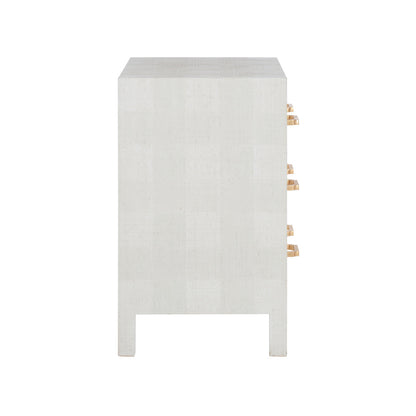 Gracious Three Drawers Wood Chest