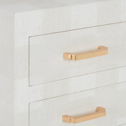 Gracious Three Drawers Wood Chest