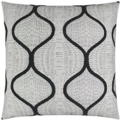 Gradient Black Throw Pillow With Insert - LOOMLAN - D.V. Kap - Throw Pillows
