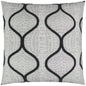 Gradient Black Throw Pillow With Insert - LOOMLAN - D.V. Kap - Throw Pillows