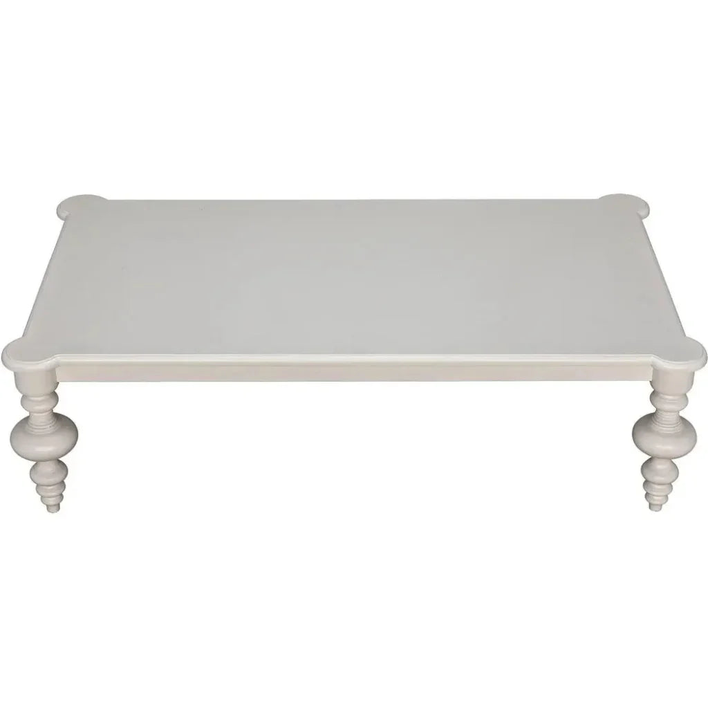 Graff Rectangular Wood Coffee Table