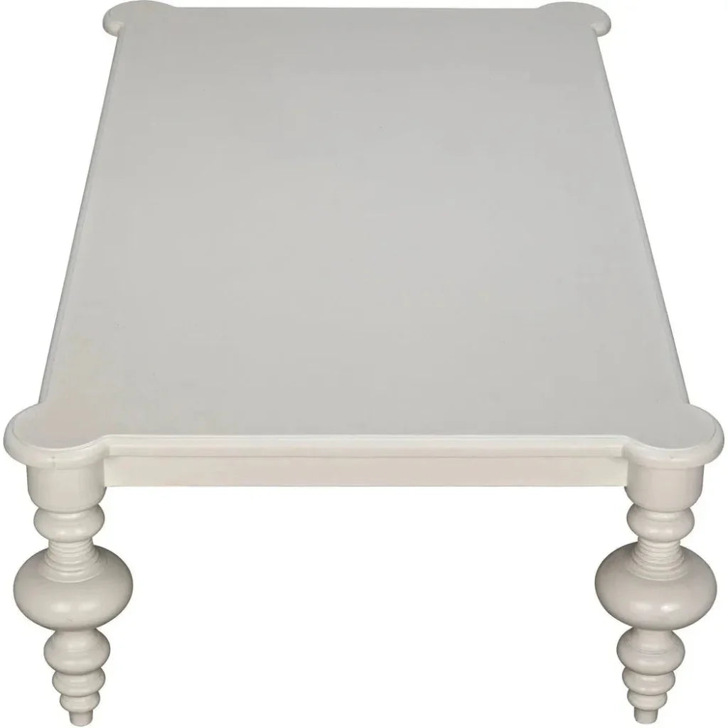 Graff Rectangular Wood Coffee Table