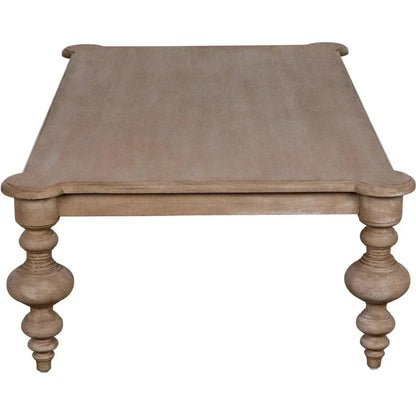 Graff Rectangular Wood Coffee Table