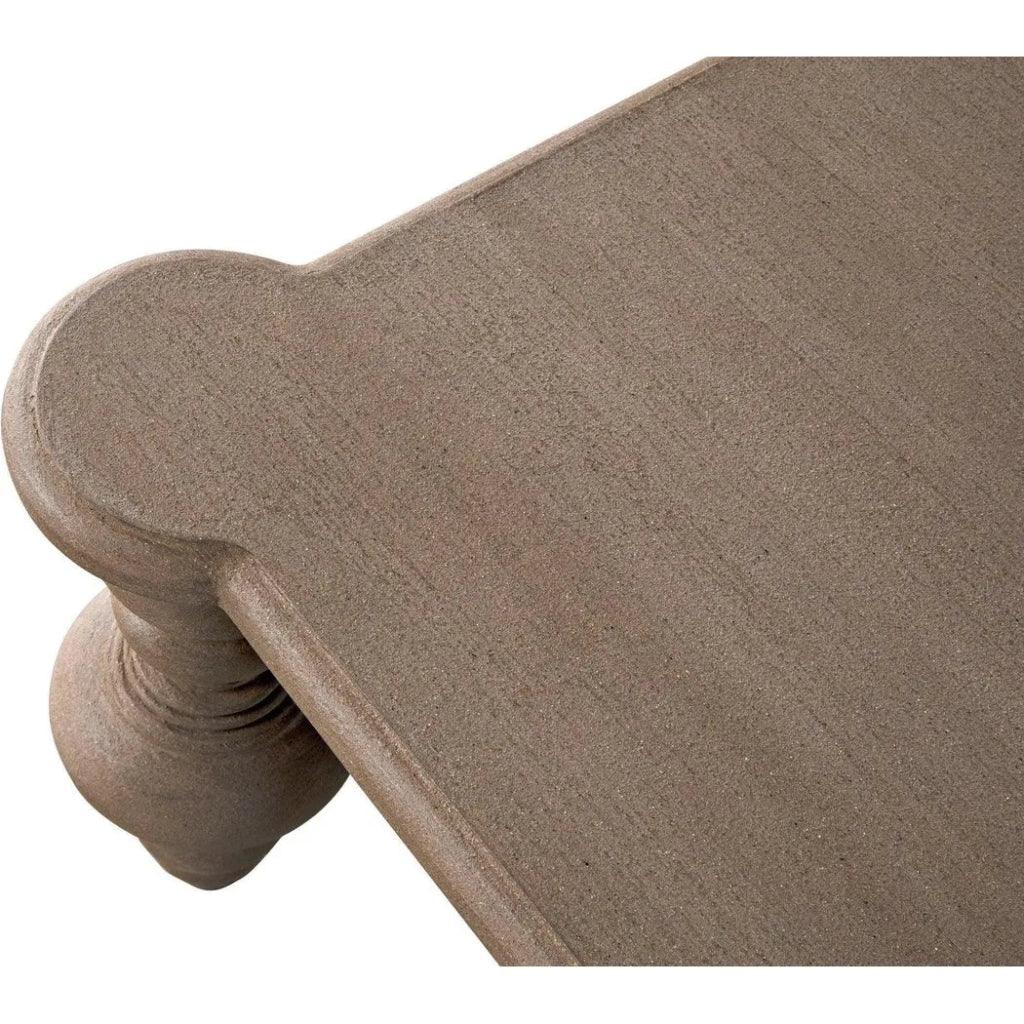 Graff Rectangular Wood Coffee Table