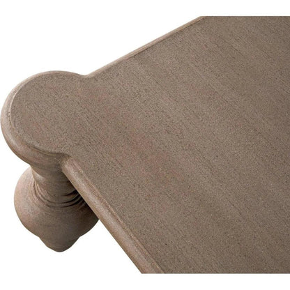 Graff Rectangular Wood Coffee Table