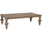Graff Rectangular Wood Coffee Table