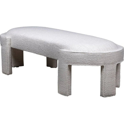 Gramercy Leather Ottoman Bench - LOOMLAN - Olivia + Quinn - Ottomans