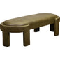 Gramercy Leather Ottoman Bench - LOOMLAN - Olivia + Quinn - Ottomans