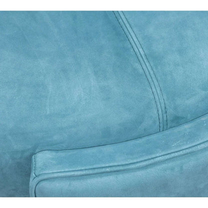 Gramercy Leather Round Ottoman - LOOMLAN - Olivia + Quinn - Ottomans