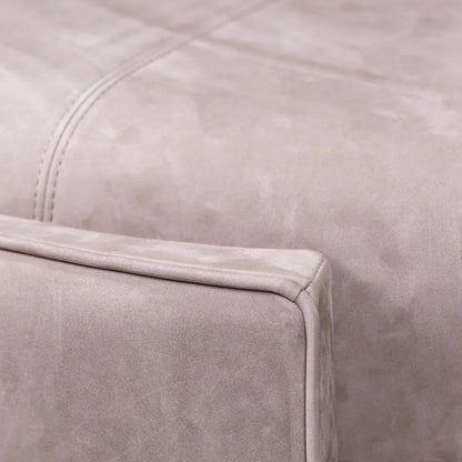 Gramercy Leather Round Ottoman - LOOMLAN - Olivia + Quinn - Ottomans