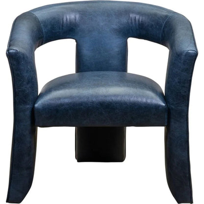 Gramercy Modern Design Leather Chair - LOOMLAN - Olivia + Quinn - Accent Chairs