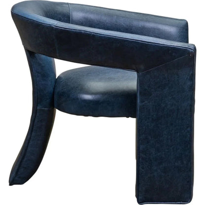 Gramercy Modern Design Leather Chair - LOOMLAN - Olivia + Quinn - Accent Chairs