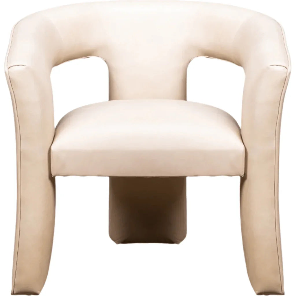 Gramercy Modern Design Leather Chair - LOOMLAN - Olivia + Quinn - Accent Chairs