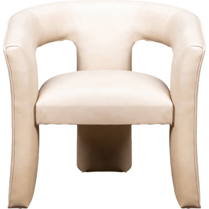 Gramercy Modern Design Leather Chair - LOOMLAN - Olivia + Quinn - Accent Chairs