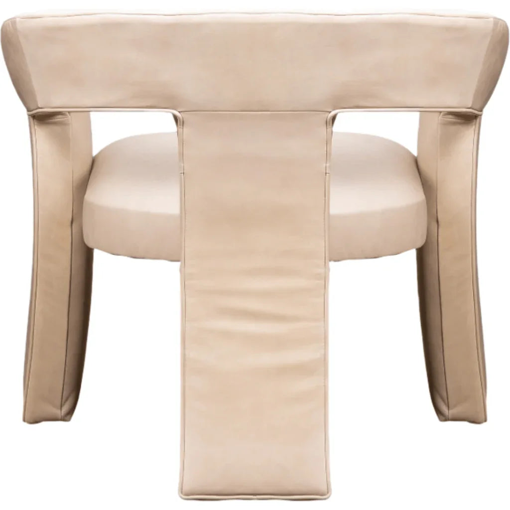 Gramercy Modern Design Leather Chair - LOOMLAN - Olivia + Quinn - Accent Chairs