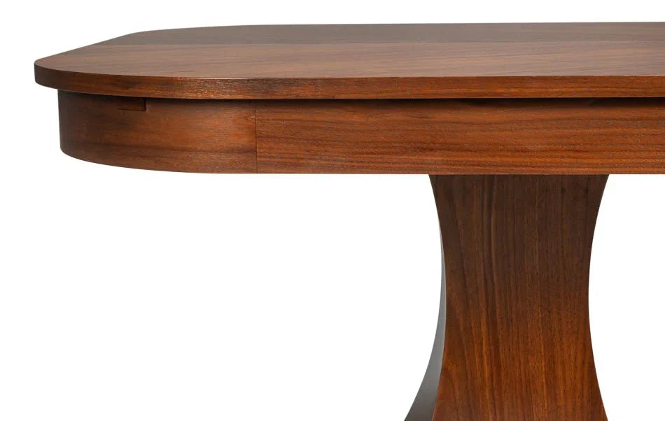 Gramercy Park Jupe Rectangular Dining Table-Dining Tables-Sarreid-LOOMLAN